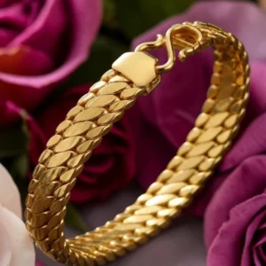 MARABHILA Brass Gold-plated Bracelet